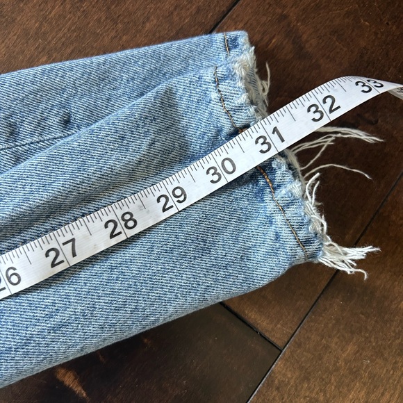 Agolde high rise distressed Lana Jean. Size 29. - Picture 7 of 7